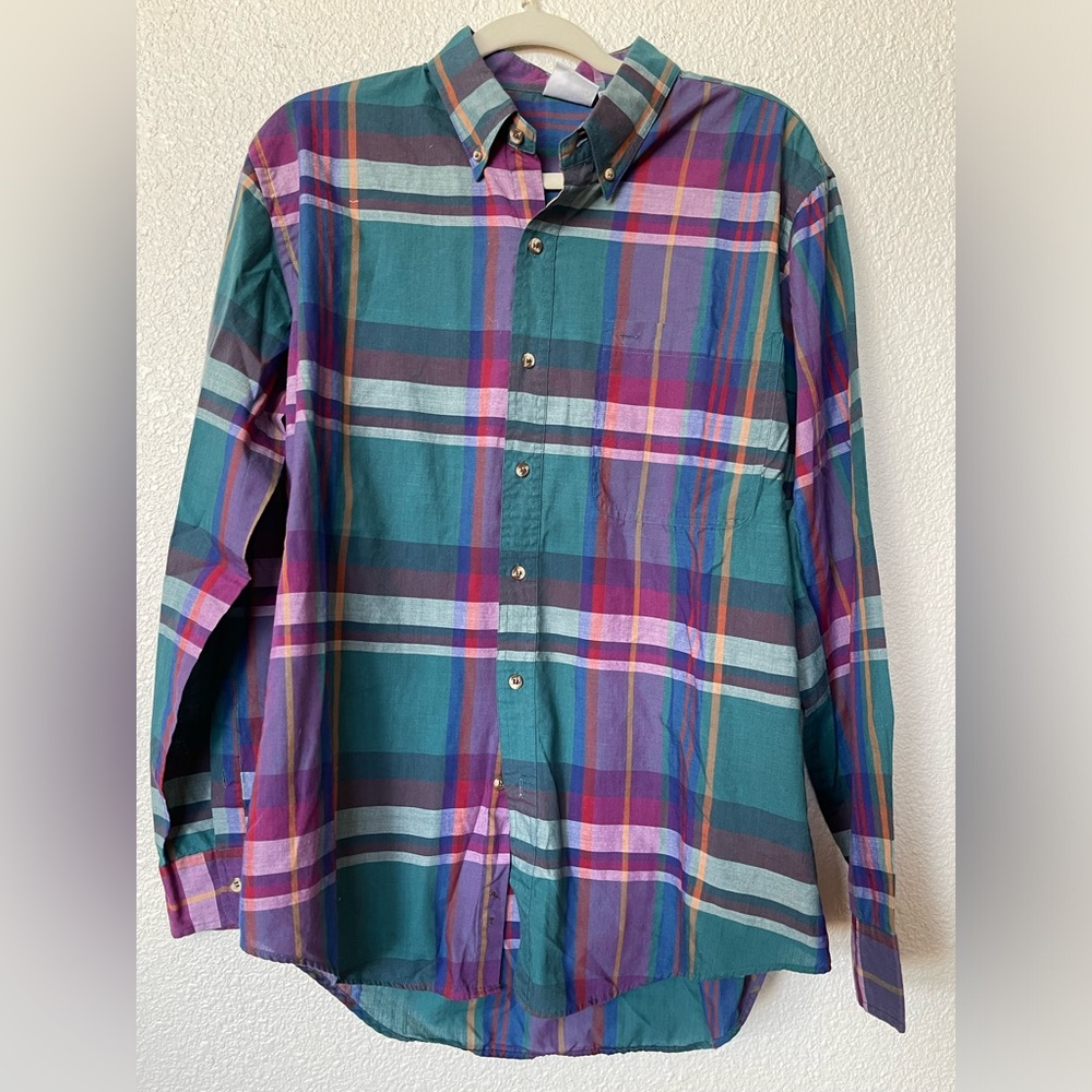 Men’s Vintage Saddlebrook Buttondown- L